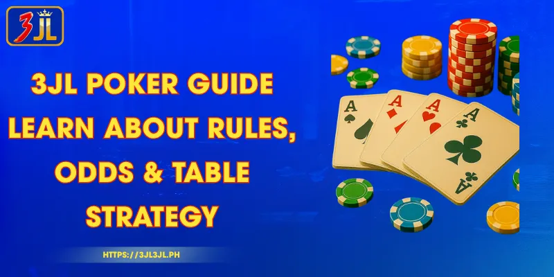 3JL Poker Guide - Learn About Rules, Odds & Table Strategy