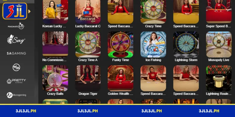 A look at the popular casino lobbies on 3JL