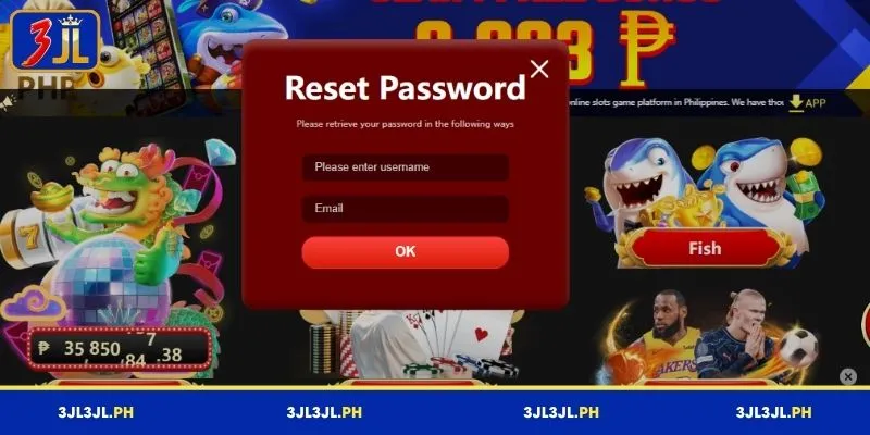 A step-by-step guide to recovering your 3JL password