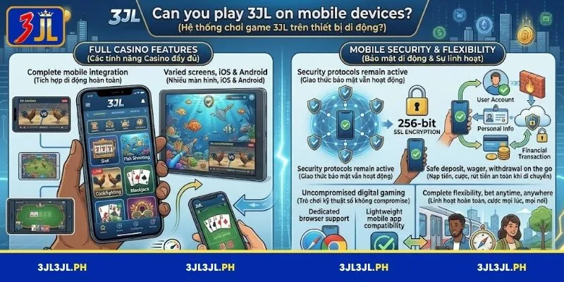 Can play 3JL on a mobile your device
