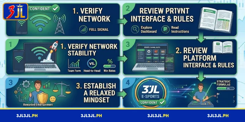 Pre-Game Preparation Tips for 3JL