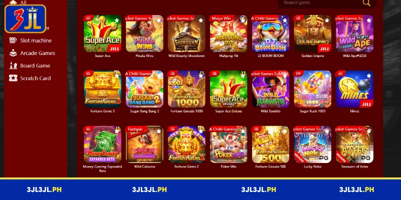 Standout Games Available on 3JL